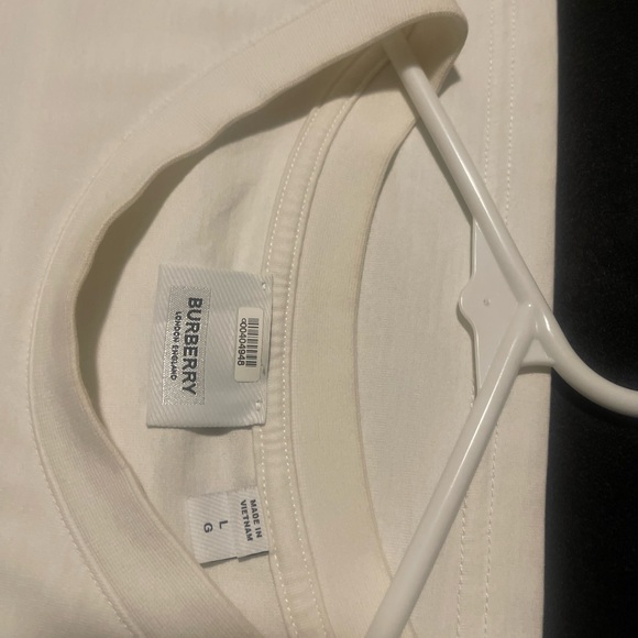 Burberry Cotton Logo Printing Size Large - Picture 4 of 5